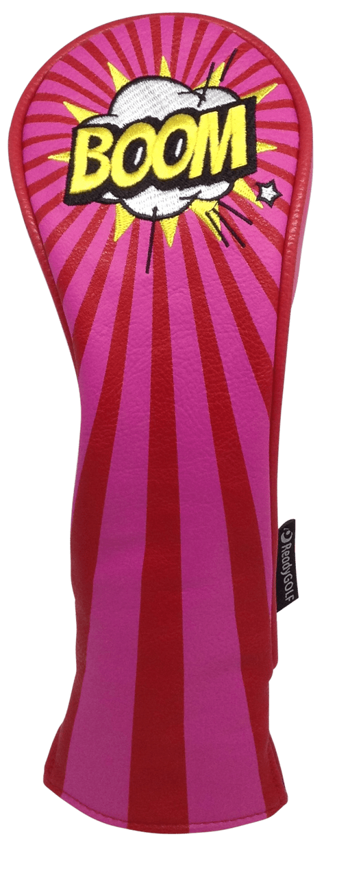 BANG! POW! BOOM! Embroidered Headcover Set - Driver, Fairway, Hybrid by ReadyGOLF