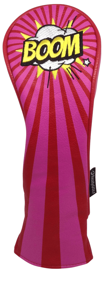 BANG! POW! BOOM! Embroidered Headcover Set - Driver, Fairway, Hybrid by ReadyGOLF