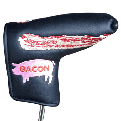 Bacon Embroidered Putter Cover by ReadyGOLF - Blade