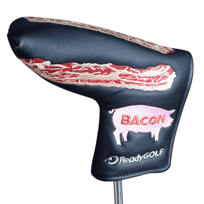 Bacon Embroidered Putter Cover by ReadyGOLF - Blade