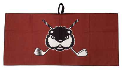 Cross Clubs Gopher Waffle Golf Towel by ReadyGOLF