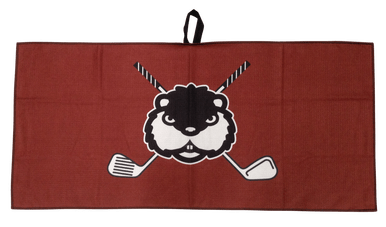 Cross Clubs Gopher Waffle Golf Towel by ReadyGOLF