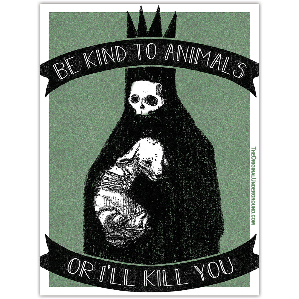 Be Kind To Animals Flexible Magnet