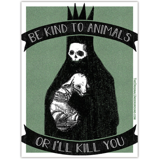 Be Kind To Animals Flexible Magnet