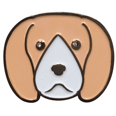 Beagle Dog Crystal Ball Marker & Hat Clip by ReadyGOLF