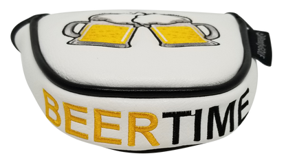 Beer Time Embroidered Putter Cover - Mallet
