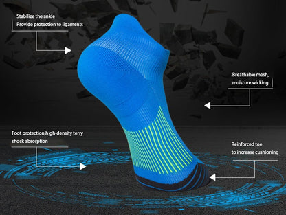 Compression Socks - Quick-Dry Low-Cut