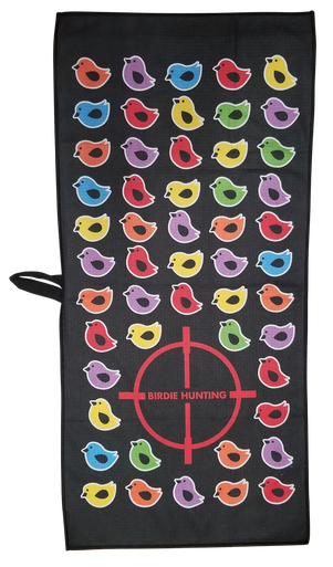 Birdie Hunting Waffle Golf Towel by ReadyGOLF