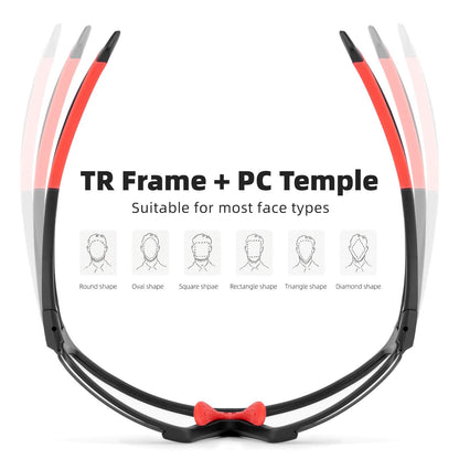 Adaptive Photochromic Cycling Sunglasses (UV400 Lens)