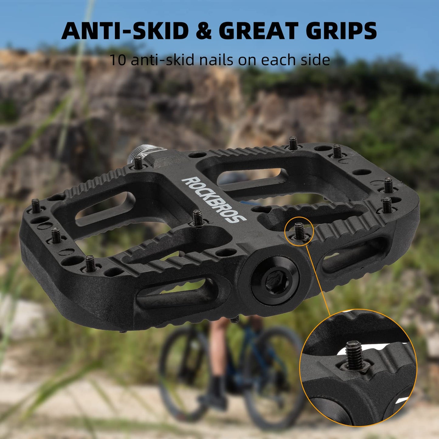 Nylon Platform Pedals
