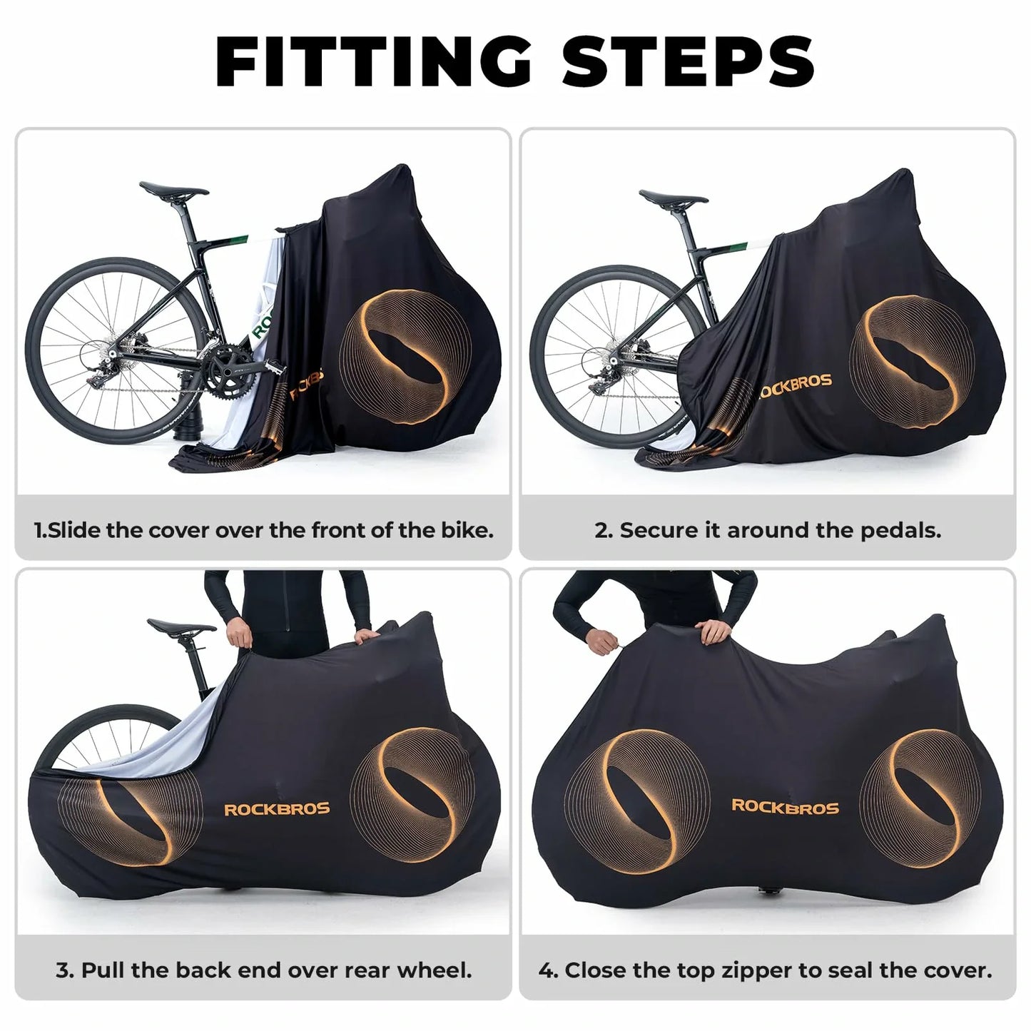 Bicycle Cover High-Elastic for 26-29" MTB 700C Road Bikes