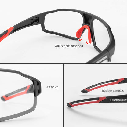 Adaptive Photochromic Cycling Sunglasses (UV400 Lens)
