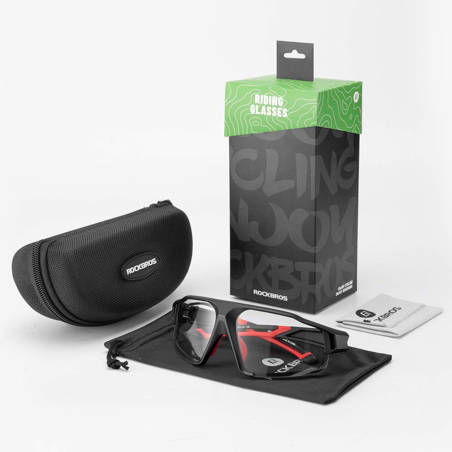Adaptive Photochromic Cycling Sunglasses (UV400 Lens)