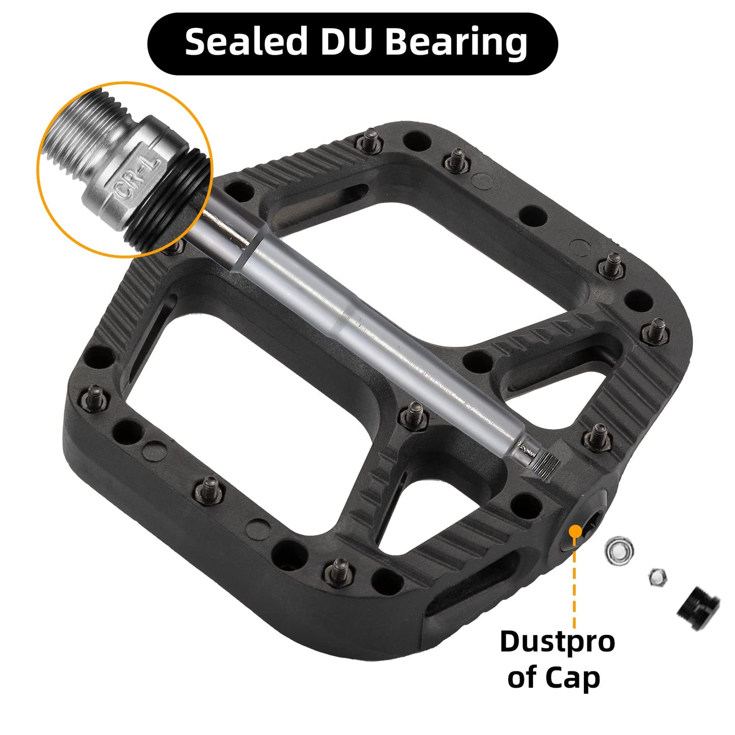Nylon Platform Pedals