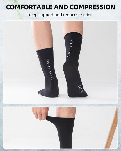 ROCKBROS Road to Sky Cycling Wicking Bike Socks for Men Women