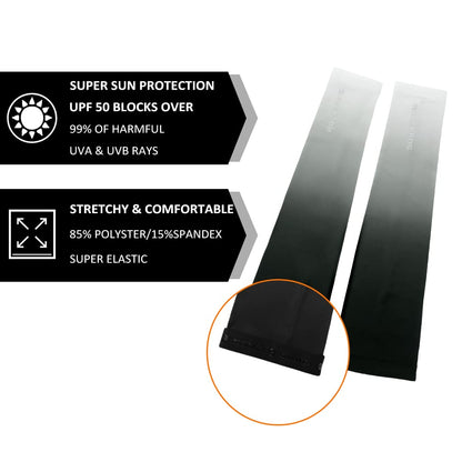 ROCKBROS Sun Protection Arm Sleeves Cooling for Running Golf Fishing Cycling