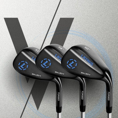 Lazrus Milled V Wedges Set or Individual (52°, 56° & 60°)