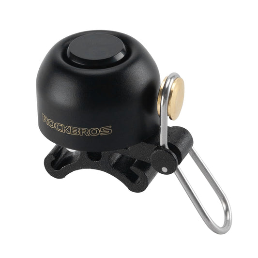 ROCKBROS 100dB Bike Bell, Loud Bicycle Bell for Adults & Kids, Fits 0.87-1.34in Handlebars