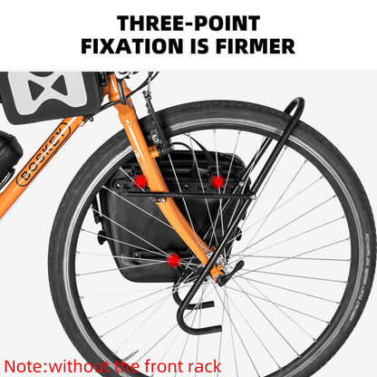 ROCKBROS Front Roller Panniers Bag Sturdy with Handle Shoulder Strap 1 Pair