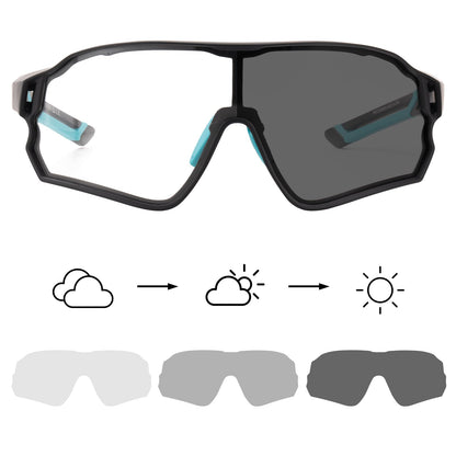 Thickened PC Lens Photochromic Sunglasses (UV400)