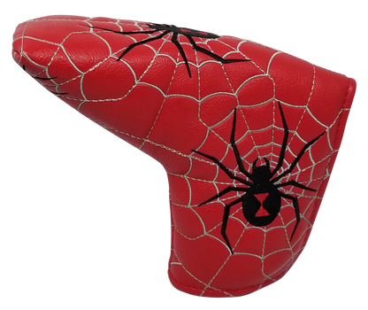 Black Widow Spider Embroidered Blade Putter Cover by ReadyGOLF