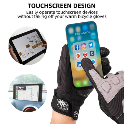 Cycling Gloves Spring Autumn Shock-Absorbing Gloves