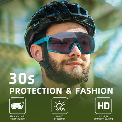 Polarised Full-Lens Sunglasses for Outdoor Sports