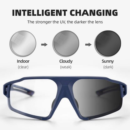 Adaptive Photochromic Cycling Sunglasses (UV400 Lens)