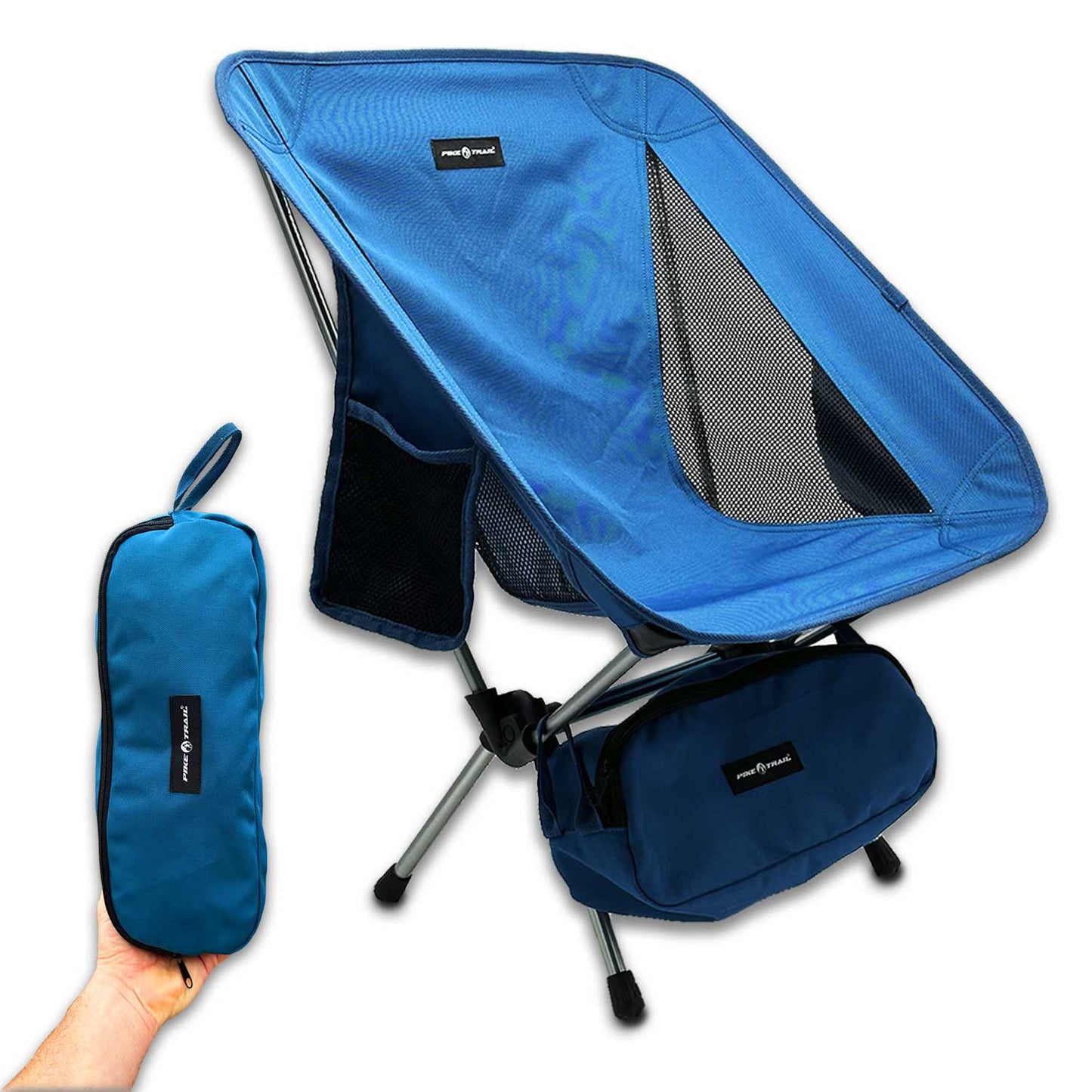 Pike Trail Ultralight Compact Outdoor Camping Tailgate Festival Beach Chair