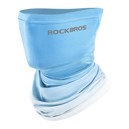 ROCKBROS Cooling Neck Gaiter Face Mask Fishing Scarf Face Cover for Men Women