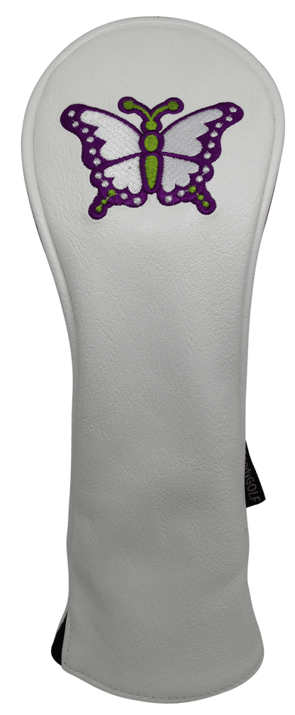 Butterfly Embroidered Hybrid Headcover by ReadyGOLF