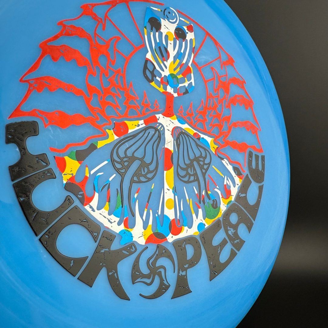 Soft Neo Spore - Huk Lab Peace Triple Foil Stamp