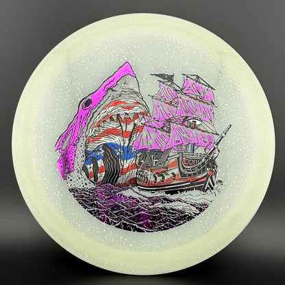 Metal Flake Glow C-Blend Galleon (First Run) "Megalodon" by Ripper Studios