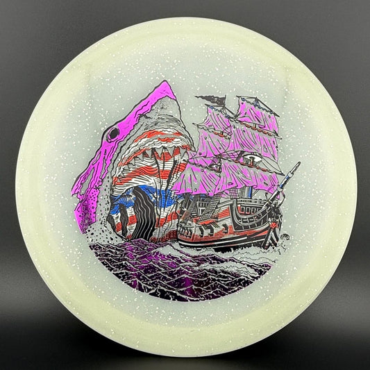 Metal Flake Glow C-Blend Galleon (First Run) "Megalodon" by Ripper Studios