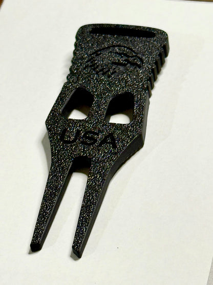 "The Vet" Divot Tool & Ball Marker 1.0 - Blackout