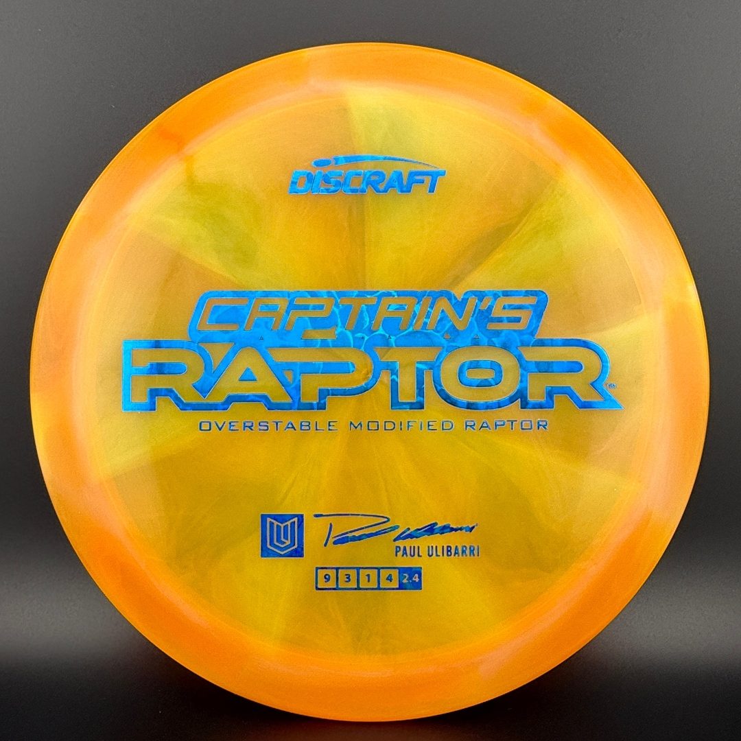 Special Z Blend Captain's Raptor - Paul Ulibarri 2025 Signature Series