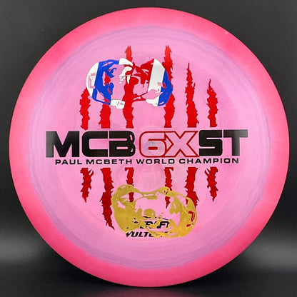ESP Vulture - "McFace" Misprint - Paul McBeth 6x Claw - MCB6XST Edition