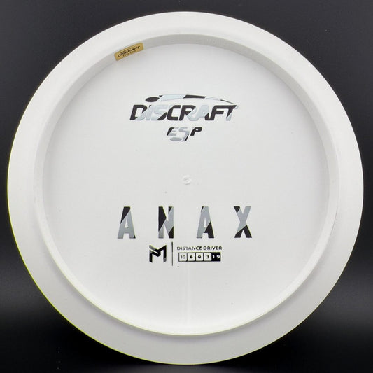 White ESP Anax - Bottom Stamp Dyer's Delight - Paul McBeth