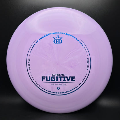 Supreme Fugitive - First Run