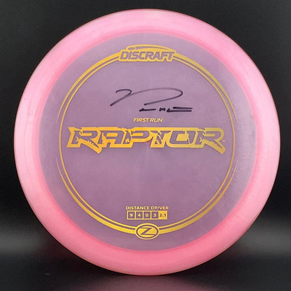Z Raptor *Signed* - 2018 First Run! - Paul McBeth!