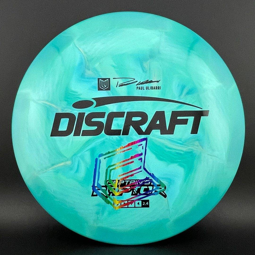 ESP Swirl Captain's Raptor - Misprint - Paul Ulibarri Stamp