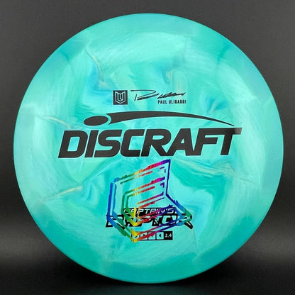 ESP Swirl Captain's Raptor - Misprint - Paul Ulibarri Stamp