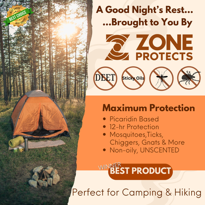 Unscented Insect Repellent Spray, 1oz Master Case of 12