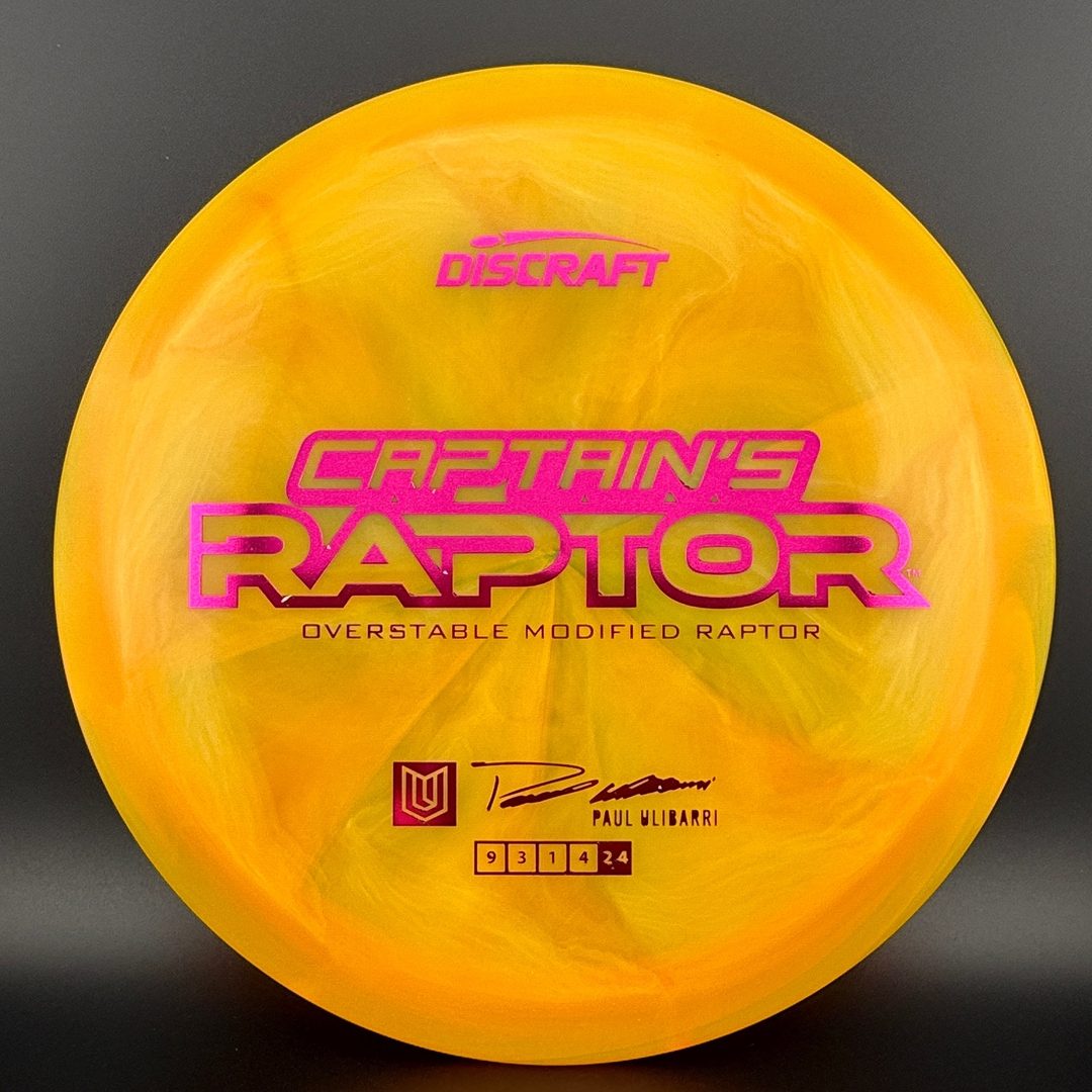 Special Z Blend Captain's Raptor - Paul Ulibarri 2025 Signature Series