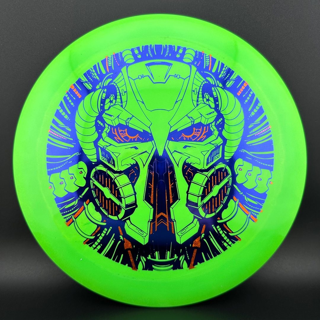 Biohazard Star Destroyer - 2 Foil XL Stamp by Michael Barnard