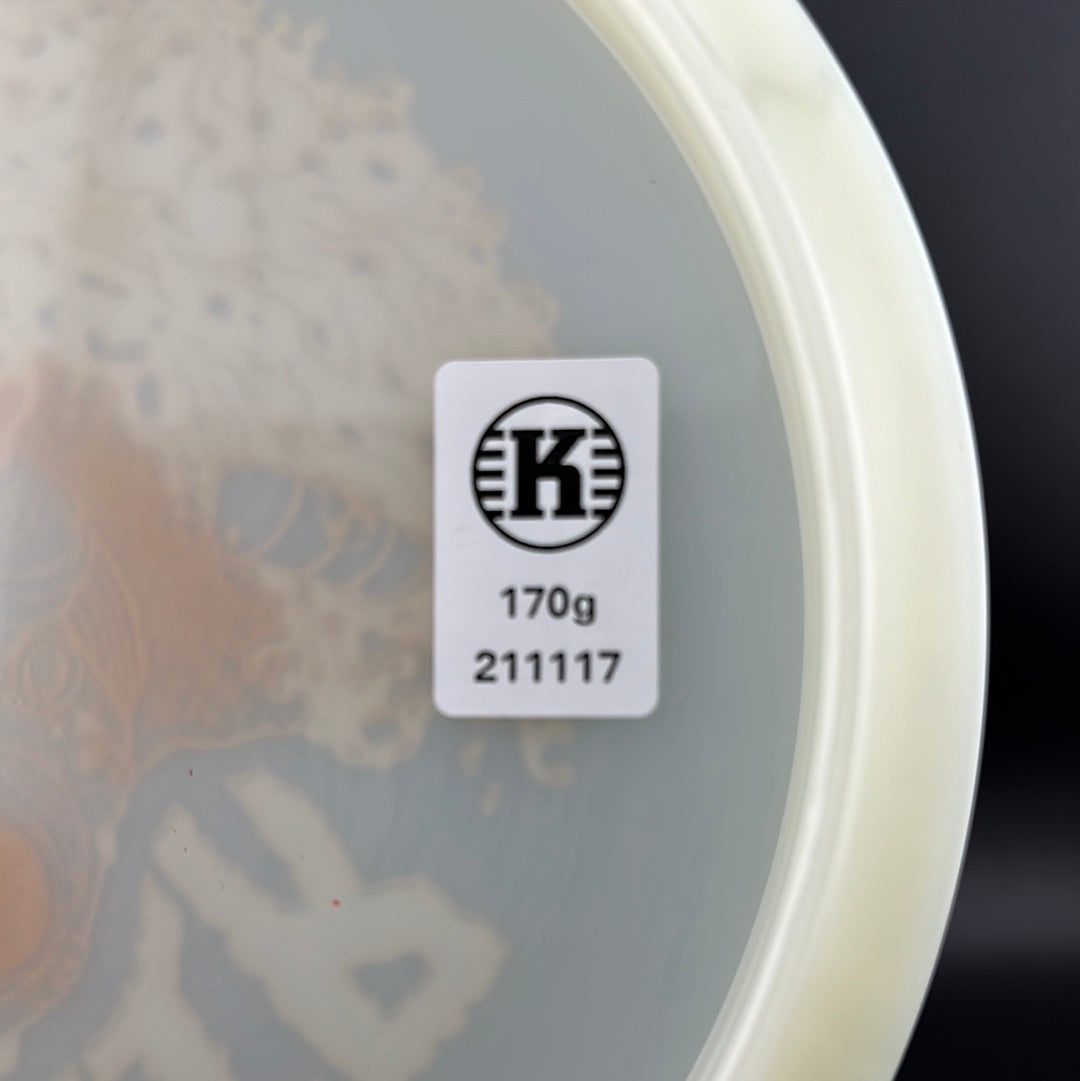 K1 Glow Kaxe - 2021 Run - RADioactive Man Stamp