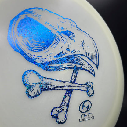 Atomic Glow Pekapeka - Skull X-Out Stamp