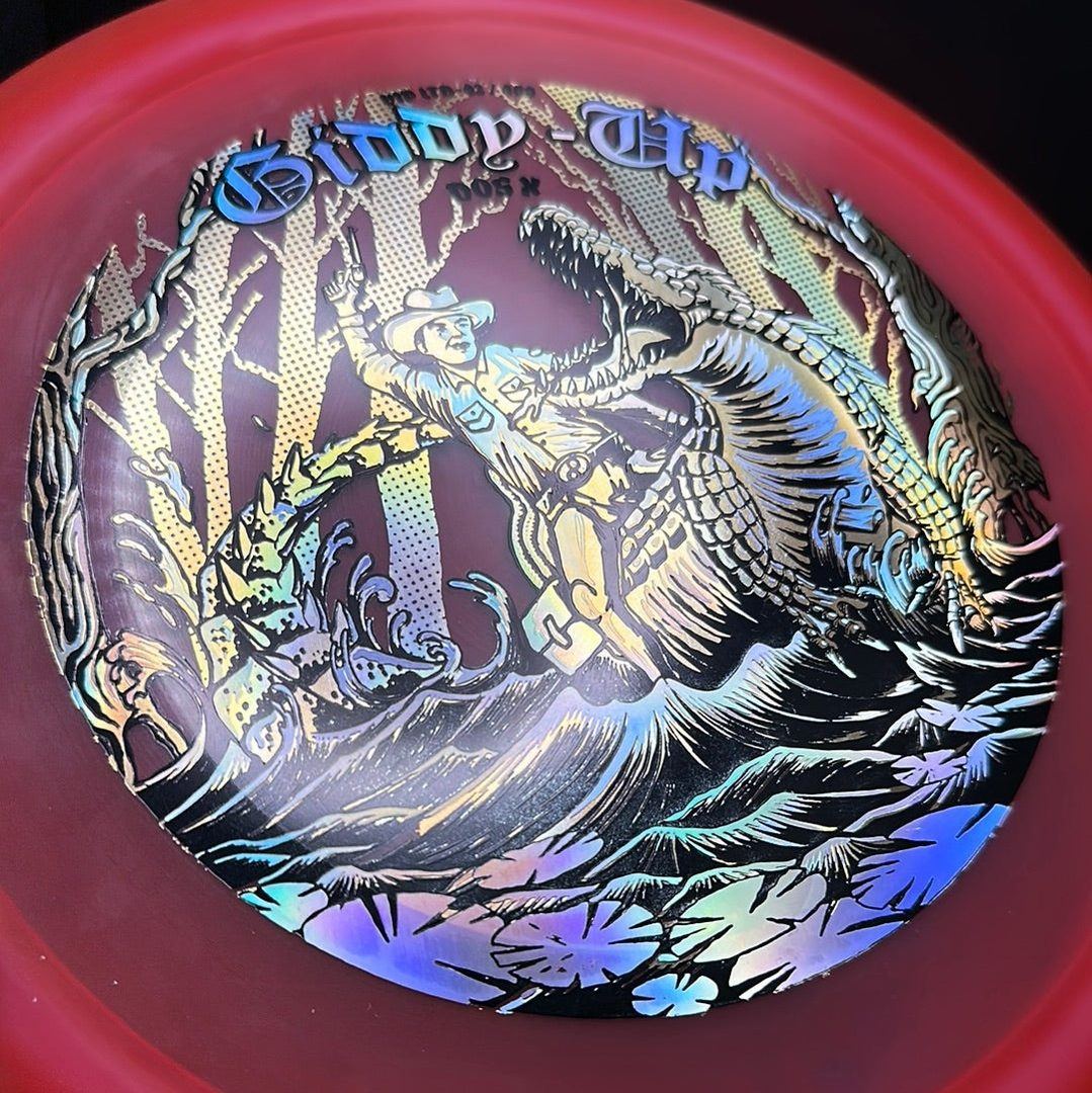 Charlie Dos X "Giddy Up" - First Run VIP LTD #43 Triple Foil - 1/400