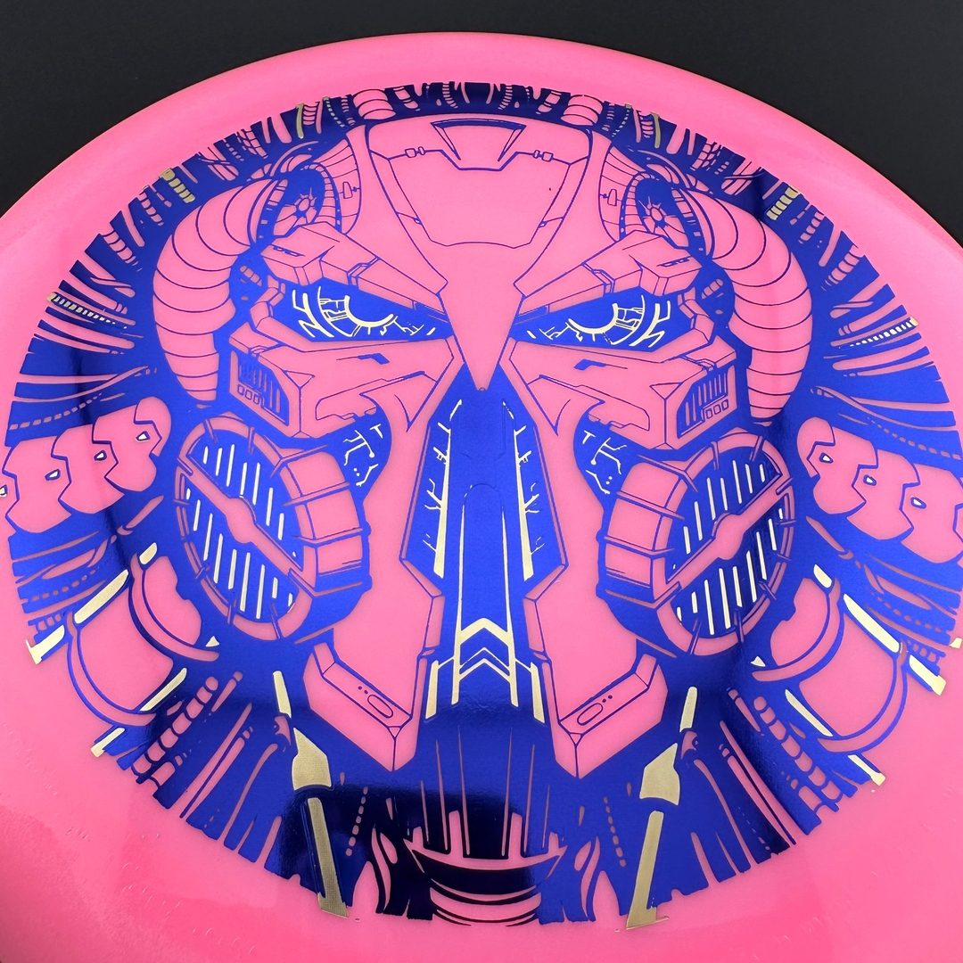 Biohazard Star Destroyer - 2 Foil XL Stamp by Michael Barnard
