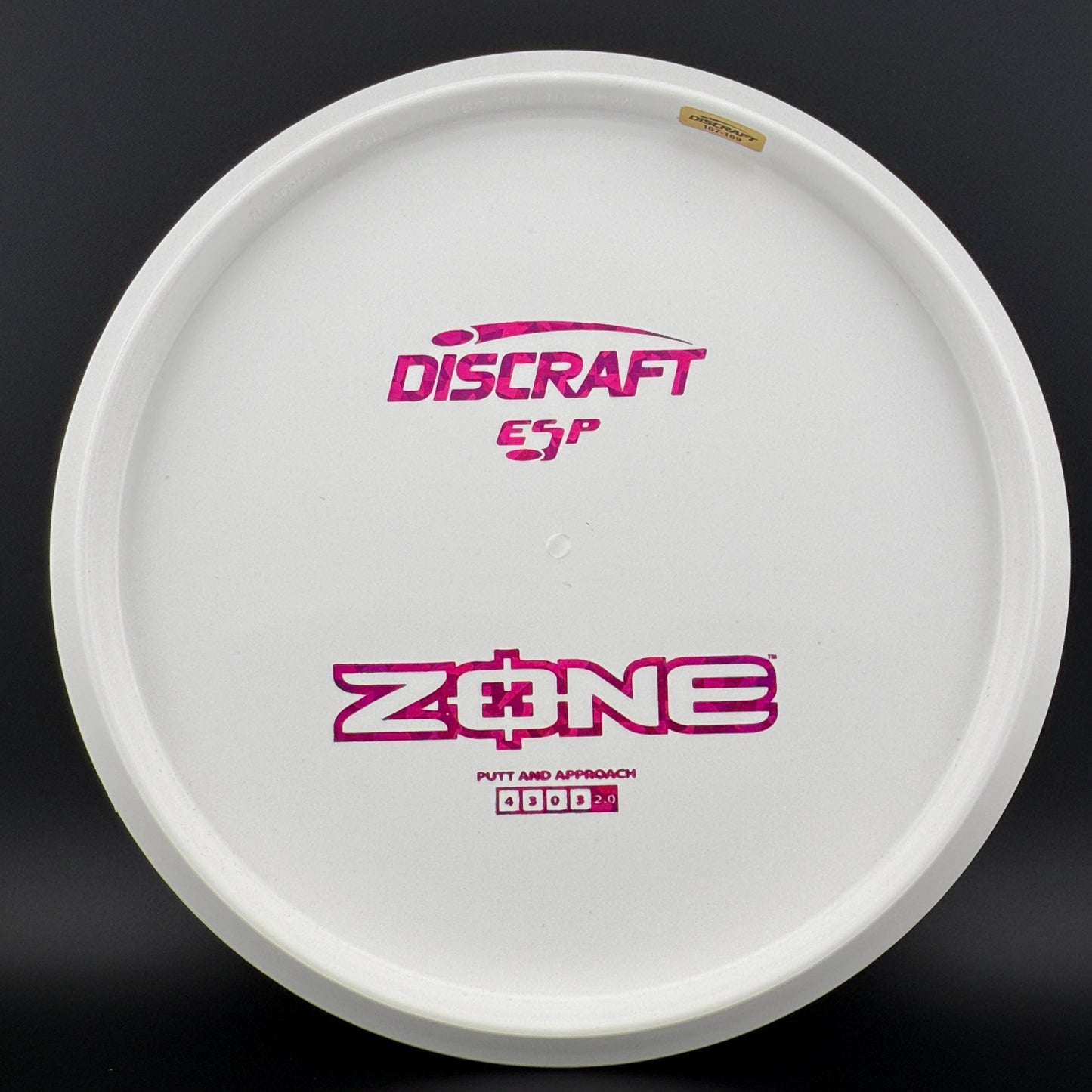 White ESP Zone - Bottom Stamp (Dyer's Delight)